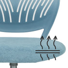 Homy Casa  Teen Task Chair - Blue-Perfect task chair for home study