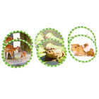 MOJO Seek and Peek Mommy and Me Memory Match-The set contains 29 different images for a total of 58 laminated 9" cards