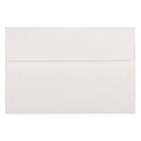 JAM Paper A9 Invitation Envelopes - 5 3/4" x 8 3/4" - White - 50 Pack (3191114I)-Bright White Wove Paper Envelopes