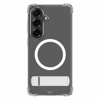 Blu Element Dropzone Rugged Kickstand Cell Phone Case with Magnets for Galaxy S26+ - Clear-Protection level - 400 Drops at 10 Feet