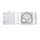 Basic Tech Wired Over The Ear Foldable Headphones - White-6