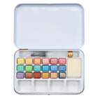 Mont Marte Metallic Watercolour Paint 21-Piece Set in Tin - Metallic-Metal tin keeps the set compact for easy transport and storage