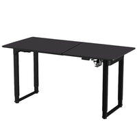 MotionGrey Ergo2 Pro Adjustable Electric Standing Desk with Memory Settings - 55" x 28" - Black Top - Black Frame-Affordable Pricing - Competitively priced standing desk designed to meet the needs of modern workspaces, offering durable construction, reliable performance, and advanced features typically found in higher-end models