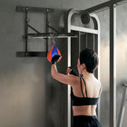 Soozier Speed Bag Platform Wall Mounted Speed Bag Boxing Height Adjustable-Space saver wall-mount design leaves more room in your home gym 