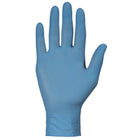 Superior Glove KeepKleen Nitrile Powder-Free Multipurpose Gloves - Blue - Medium - 100 Pack-Blue