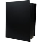 JAM Paper Heavy Duty Plastic Multi-Pocket Folders - 10 Pocket Organizer - Black - 3 Pack-Multiple Pocket Folders w/ Inner Pocket Sections | Colour: Black