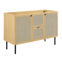 Modway Chaucer 48" Bathroom Vanity Cabinet - Oak-MDF and Particleboard