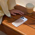 Torras MiniMag Power Bank 5,000 mAh - Desert Titanium-ClimatePartner Certified, Recycled Claim Standard (RCS 100)