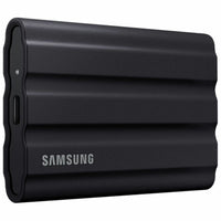 Samsung - T7 2TB USB 3.2 Gen. 2 Shield Portable SSD - Black-Portable SSD, USB 3.2 GEN.2 (10Gbps); Compatible with PC, Mac, Android devices, gaming consoles & more