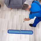 Gritt Commercial All-In-One 60” Microfiber Dust Mop Set with 72" Telescopic Handle - 4 Pack-Mop Head Material: Microfiber