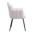 Zuo Noosa Dining Chair - Ivory - Set of 2-3 year limited warranty