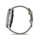 Garmin Venu 4 Smartwatch - 45 mm - Silver with Silver Gray Silicone Band-Hrv status: Gain a deeper understanding of your overall health through heart rate variability while you sleep