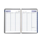 AT-A-GLANCE 2027 Traditional Weekly/Monthly Planner - 11" H x 8-1/2" W - Grey - Bilingual-Page size: 11" H x 8-1/2" W