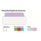 Avery Ultra Writable Filing Tabs - 3" x 1½" Repositionable Two Sided - Pastel Colour - 24 Pack-UltraTabs for Home – Sticky tabs are great for marking cookbooks, calendars, journals, magazines, planners, financial records, correspondence, budget binders and other pertinent information