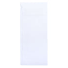 SupremeX Gummed Open-End Wove Envelopes - #10 - 24lb. - 2" Flap - White - Box of 500-White Wove