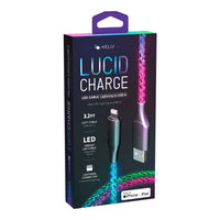 Helix Lucid LED USB-A to Lightning Cable-High Speed Charge & Sync
