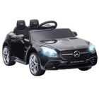 Aosom 12V Mercedes SLC 300 Kids Electric Ride-on Car with Remote Control - Black-A remote control is included for parental control 