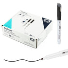 Quartet DryGuard Dry Erase Whiteboard Markers - Low Odour Ink - Fine Tip - Black - Magnetic Cap with Built-in Eraser - 36 Pack-Dryguard ink protection:Quartet markers are long-lasting. If left uncapped, DryGuard ink helps the marker recover when recapped for 24 hours