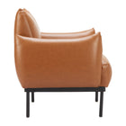 Zuo Sekil Accent Chair - Brown-3 year limited warranty