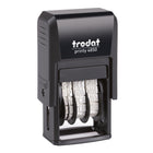 Trodat 4850 Mini Text Dater - "Received"-Date prints in red and text in blue