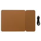 Spracht MagPad Charger and Mouse Pad - Brown-Magnetic Flexibility: Use the MagPad with both halves connected or pull them apart for maximum adaptability to your setup.