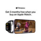 Apple Watch Series 11 - 42 mm - GPS - Space Grey Aluminium Case with Black Sport Band - M/L-Apple Watch Series 10 requires iPhone Xs or later with iOS 18 or later