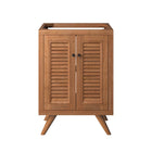 Modway Birdie 24" Teak Wood Bathroom Vanity Cabinet - Natural-Solid Teak Wood