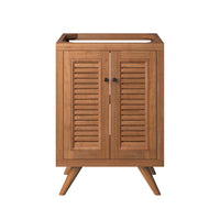 Modway Birdie 24" Teak Wood Bathroom Vanity Cabinet - Natural-Solid Teak Wood