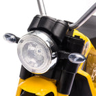 Aosom 6V Kids Electric Ride-On Motorcycle - Yellow-This ride-on motorcycle can continually play for 45 minutes once fully charged 