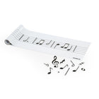 Miniland Removable Pentagram Board & Notes-Musical board can be stuck to any glass, metallic or magnetic surface and easily removable and reusable