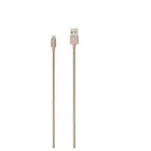 iStore Sync & Charge Lightning Cable, Gold-Compatible with all Apple lightning devices