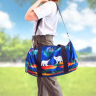 Oscardo Sky Watchers by Dawn Oman Travel Bag-Durable & Functional Design - Made from 100% polyester with a spacious 48 x 25 cm (18.9" x 9.8") size, featuring a side zip pocket and interior pocket for easy organization on the go