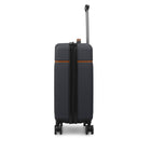 Bugatti Cannes 18.5" Hardside Carry-on Luggage - Black-Telescopic trolley handle with multi-stage locking heights