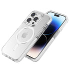 General Supply Goods + Co iPhone 15 Pro Anti-Shock Case with MagSafe - Clear-Wireless charging and MagSafe compatible