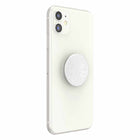PopSockets PopGrip - Blanc Fresh-Repositionable and sticks to most devices and cases (but may not stick to silicone or waterproof cases)