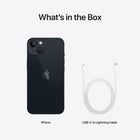 Apple iPhone 13 6.1" Super Retina XDR - 128 GB - Midnight - Bell and Virgin Plus-MagSafe accessories for easy attach and faster wireless charging