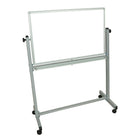 Luxor 36" x 24" Mobile Whiteboard, (MB3624WW)-Designed for use in classrooms, boardrooms, and more, the Luxor MB3624WW Mobile Magnetic Reversible Whiteboard is a dual-sided magnetic whiteboard with four casters for enhanced mobility.