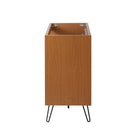 Modway Energize 48" Double Sink Compatible Bathroom Vanity Cabinet - Cherry/White-Assembly Required
