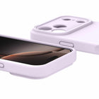 Avana Velvet Compatible with MagSafe Case for iPhone 17 Pro Max - Lavender-Strap slot for charms or lanyard
