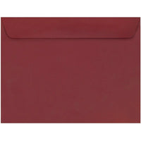 JAM Paper 9 x 12 Booklet Envelopes, Dark Red, 100 Pack (31511309g)-Dark red