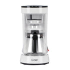 Commercial Chef 5-Cup Drip Coffee Maker with Pour Over Filter-IMPRESSIVE FUNCTIONALITY—This amazing coffee pot has a water tank capacity of 0.75L for a full five cups of your morning joe. Savor the nuanced flavors of dark or light roasts. Start your day off right! 