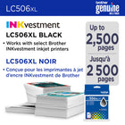 Brother Genuine LC506XLBKS Ink Cartridge - High Yield - Black  -Brother Genuine LC506XLBKS High Yield Black Ink Cartridges deliver consistent, reliable performance