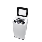 BLACK+DECKER 0.9 Cu. Ft. Small Portable Washing Machine-Impressive functionality—with your new washer machine (48.4 lbs.) you have 3 water level choices for small, medium, and large loads with cold water temperature settings. You can select delay start up to 24 hours.
