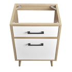 Modway Maverick 24" Bathroom Vanity Cabinet Sink Basin Not Included - Oak/White-7