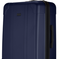 Bugatti Madrid Collection 30" Hardside Checked Spinner Luggage - Navy-Made of ABS/PC