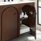 Modway Appia 36" Bathroom Vanity Cabinet - Walnut-Sink Basin and Fixtures Not Included