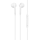 Basic Tech Wired Earbuds with Volume Control And Mic - White-Universal