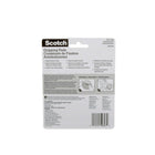 Scotch 1.5" Gripping Pads - Brown - 8 Pack-Textured pads deliver reliable traction