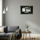 Bobby Orr Boston Bruins 1970 Stanley Cup "the Goal" Scoresheet Collage - Framed Print - 36" x 24"-Ready to hang - arrives fully assembled