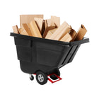 Rubbermaid Commercial Tilt Truck - 1/2 Cubic Yard-Features a powder-coated steel frame for corrosion resistance